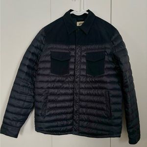 Marine Layer Cory Puffer Jacket Navy